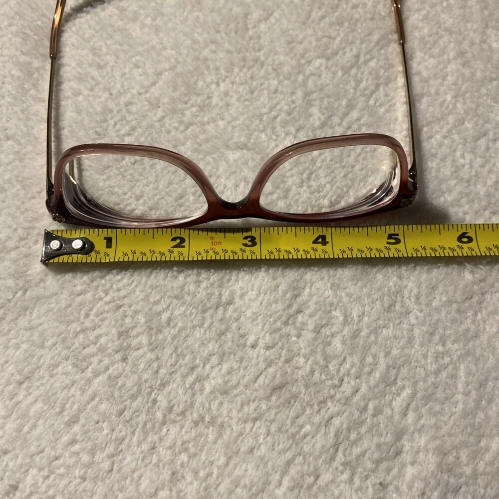 COACH HC6142 5551 Burgundy Rectangle Women's 51/17/140 mm Eyeglasses - Picture 12 of 16